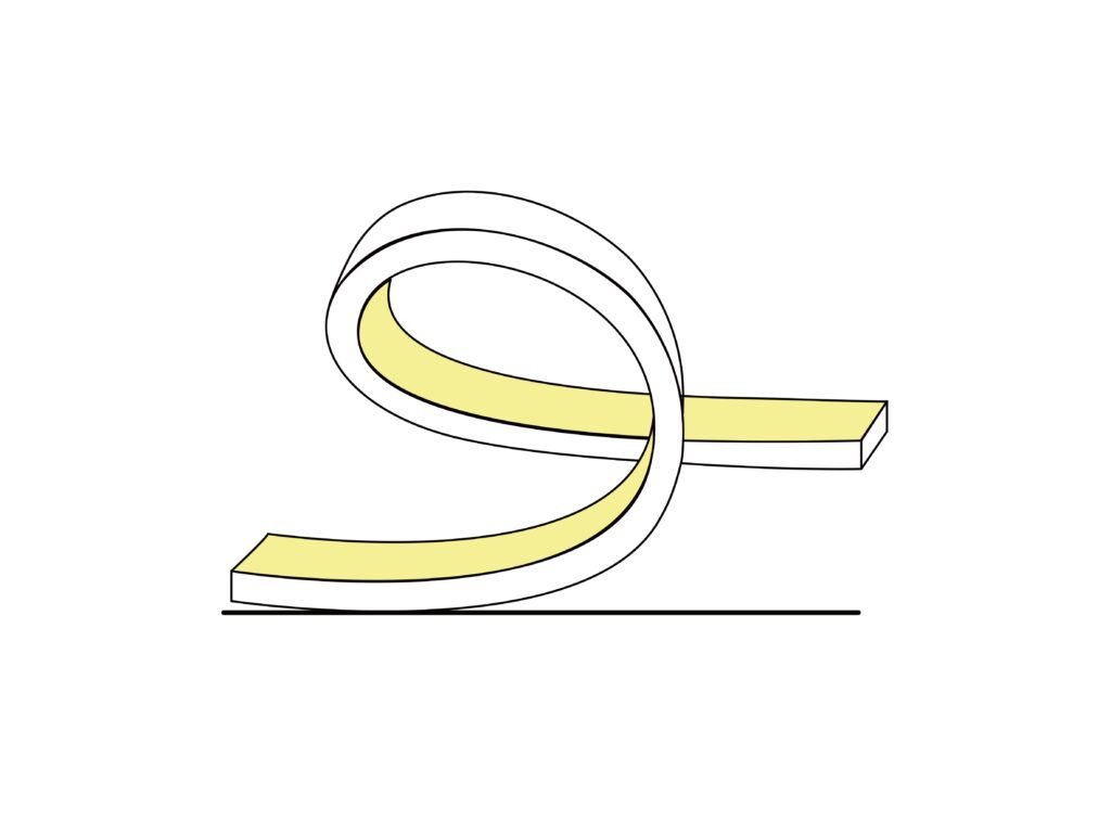 3D bending neon strip