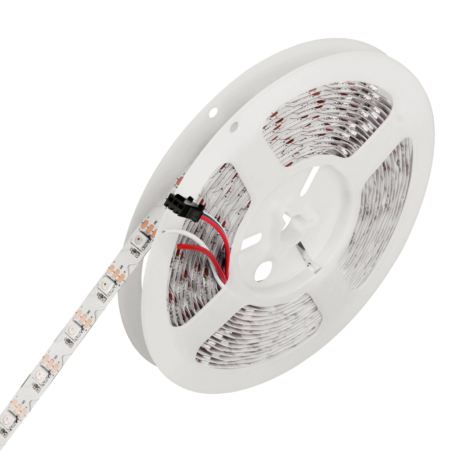 RGB-SPI Zigzag S Shape LED Strip - Flexible Routing