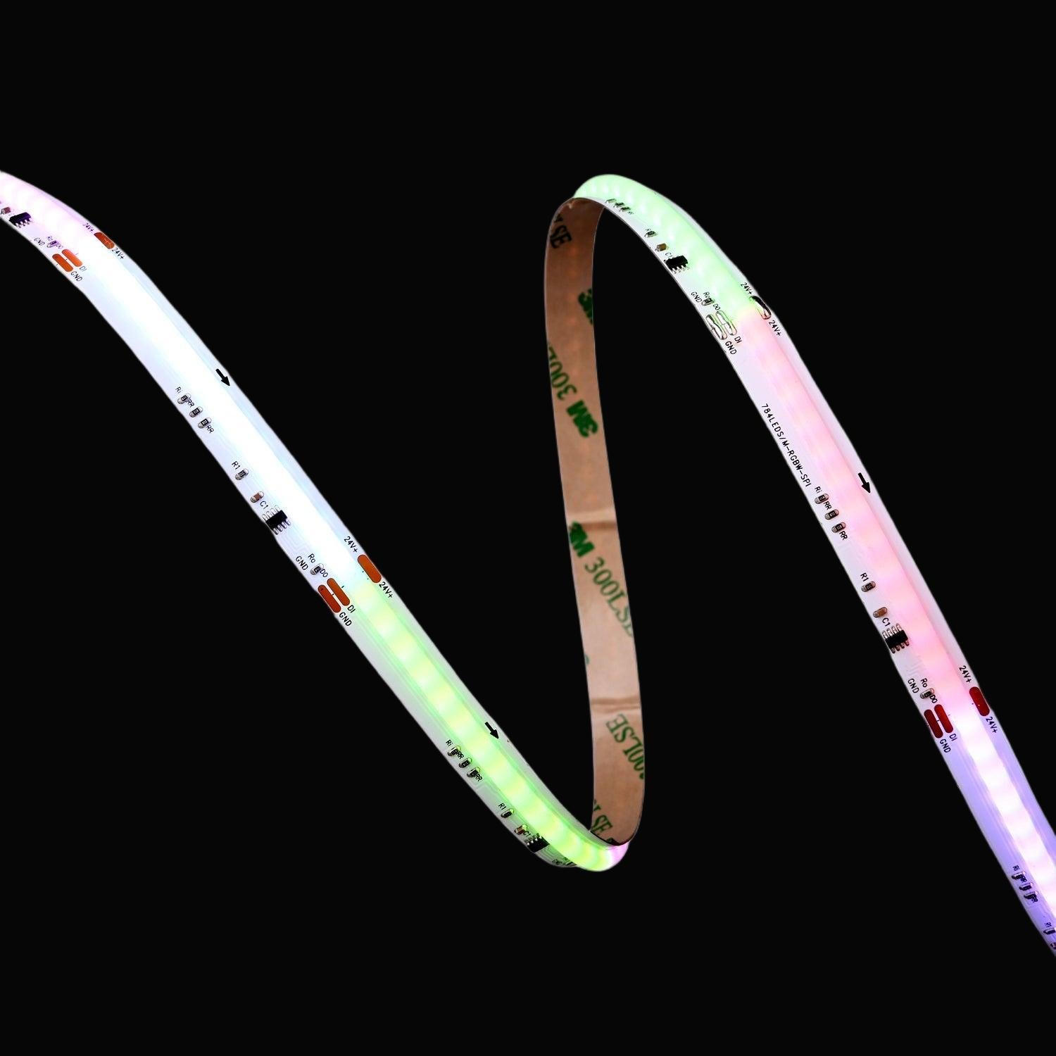 RGB-SPI Addressable COB LED Strip