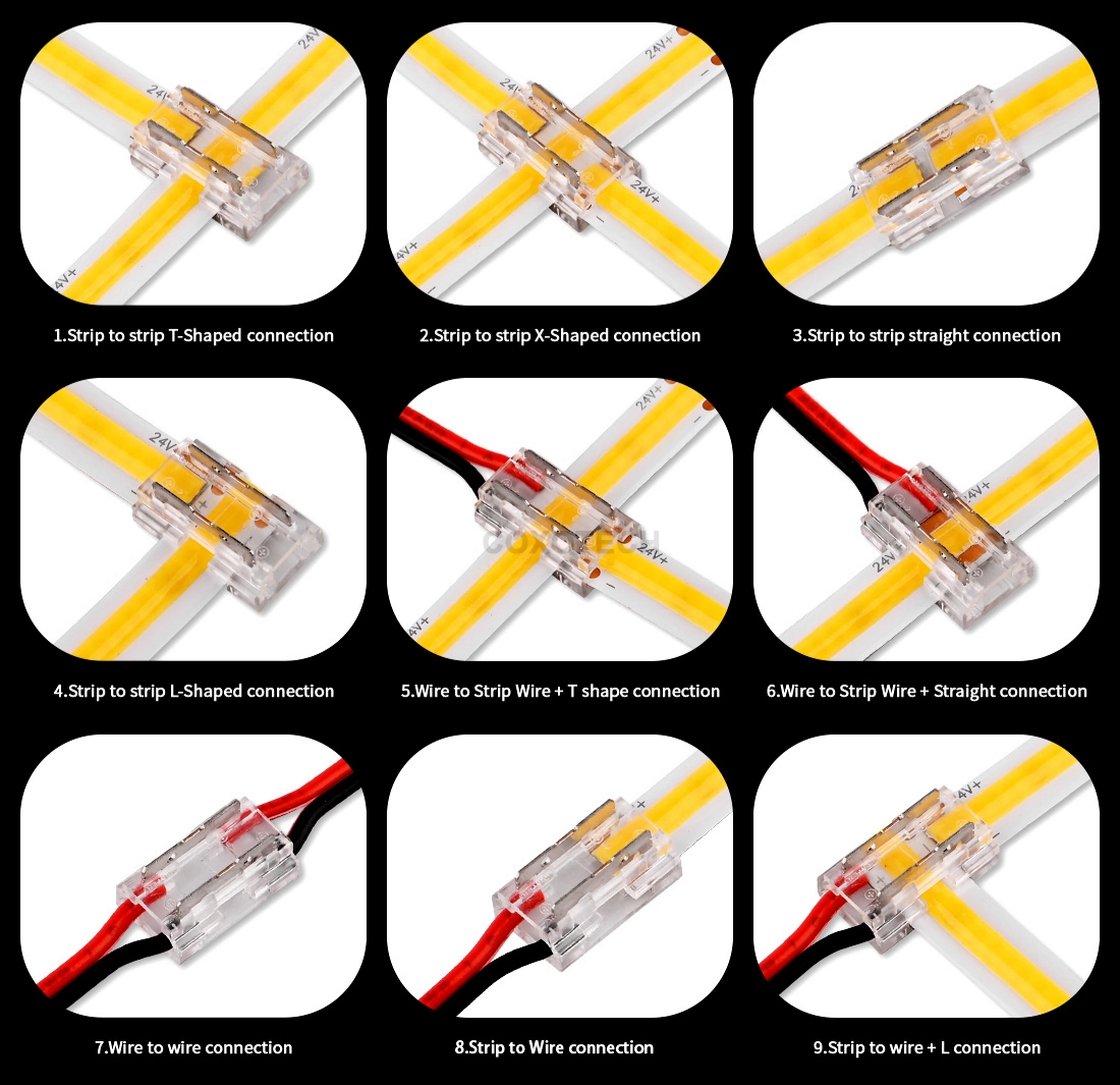 Strip to Strip Connector