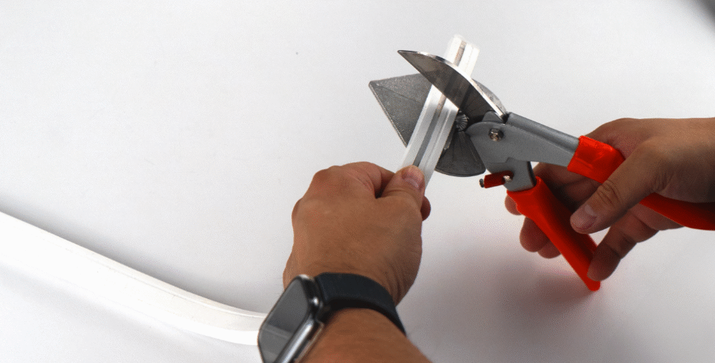 How to cut neon flex