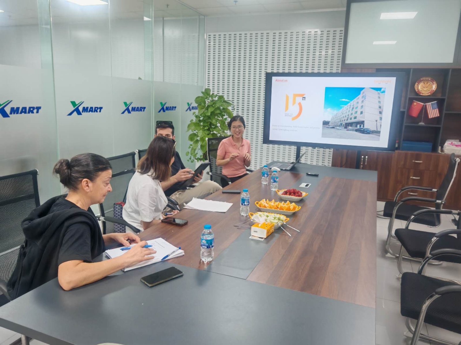 Customer visit from Germany