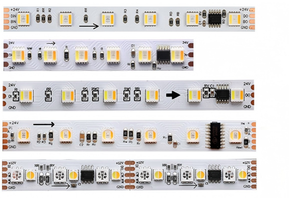 SPI RGBCCT LED Strip
