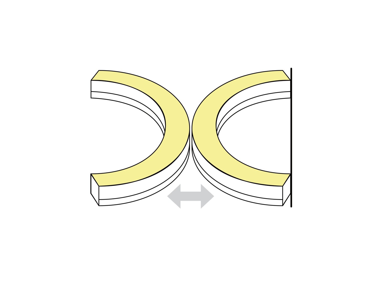 Horizontal Bending Neon Flex