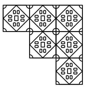 Stepped Diagonal Cut
