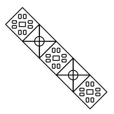 Single Diagonal Line Cut