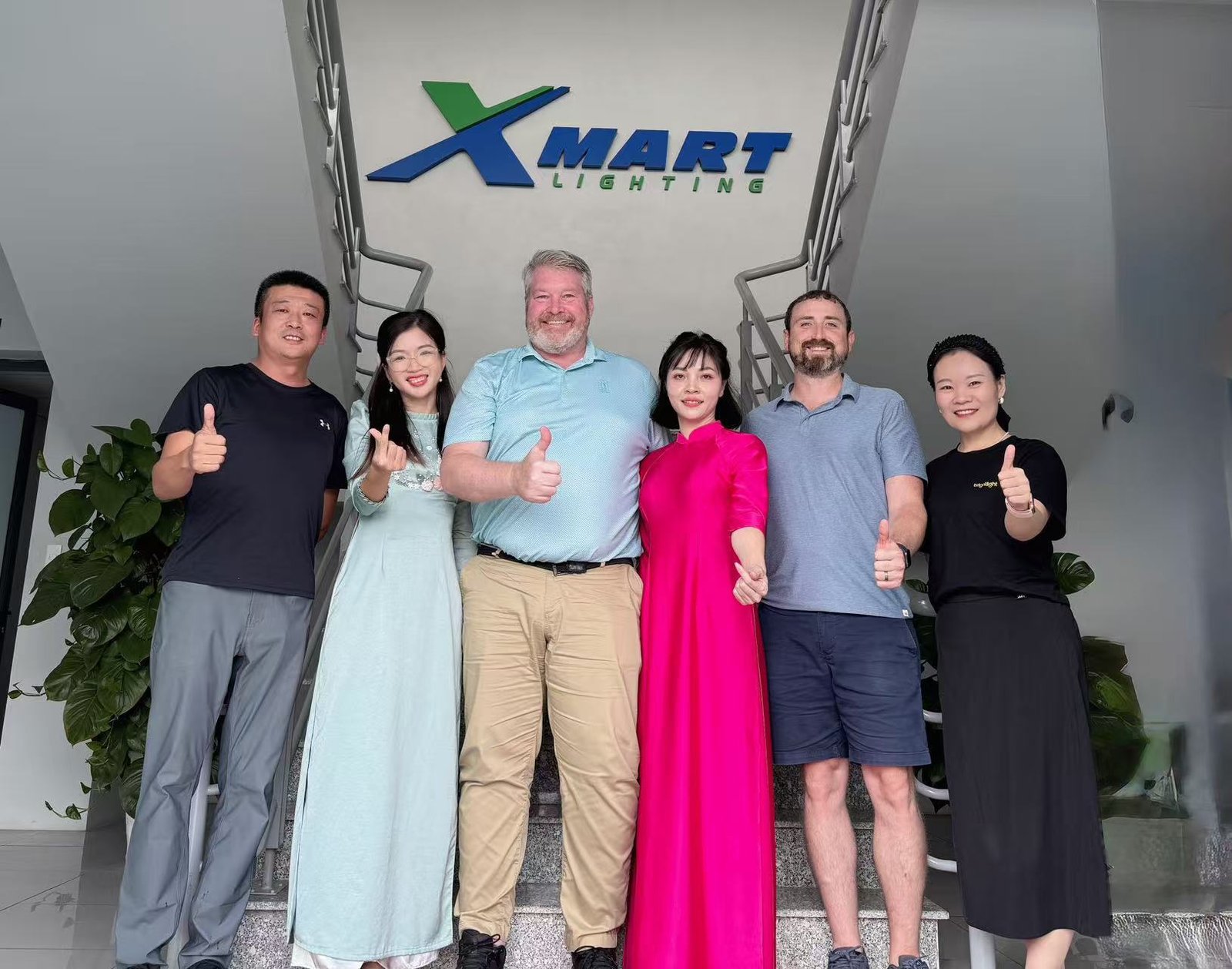 Customer visit from USA