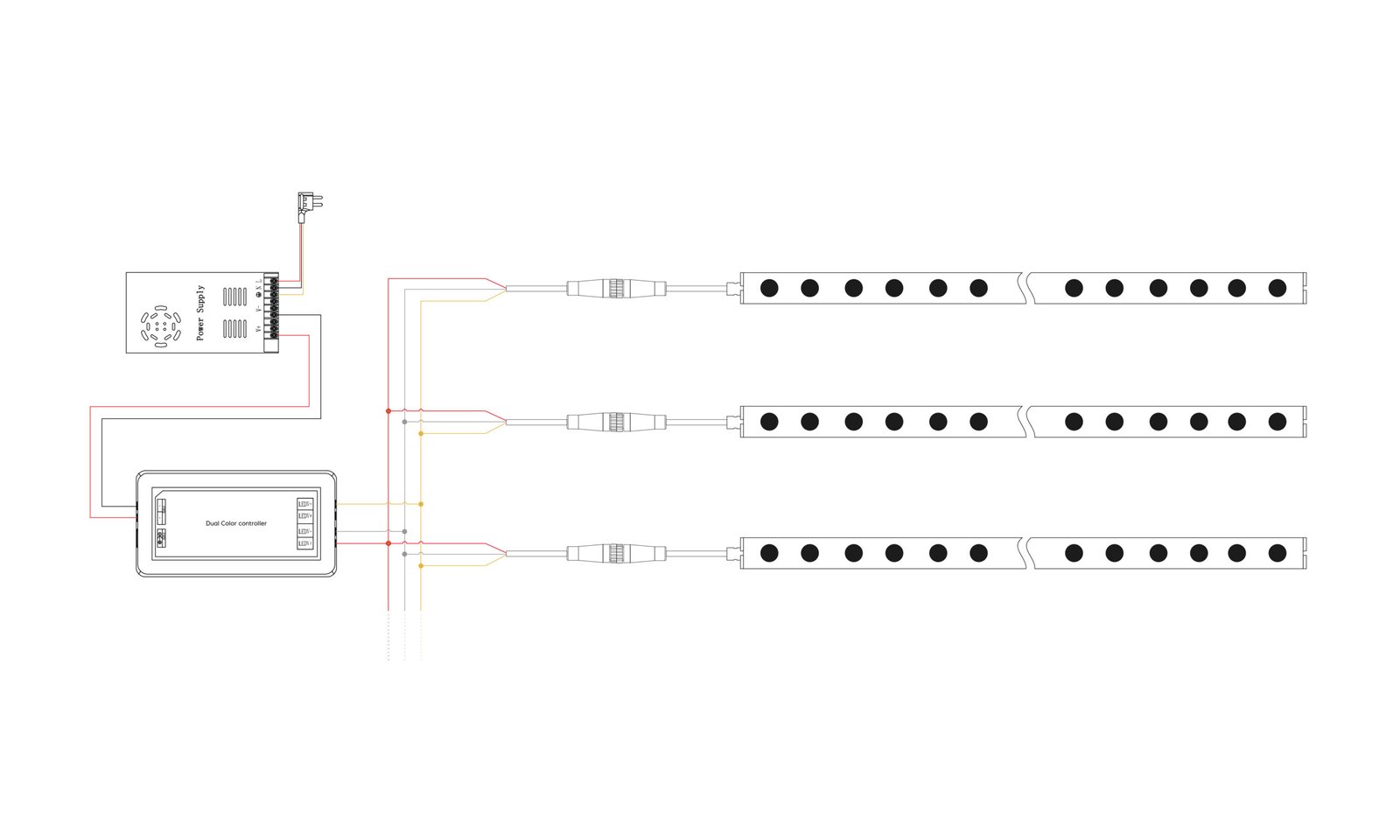 Tunable White Wiring