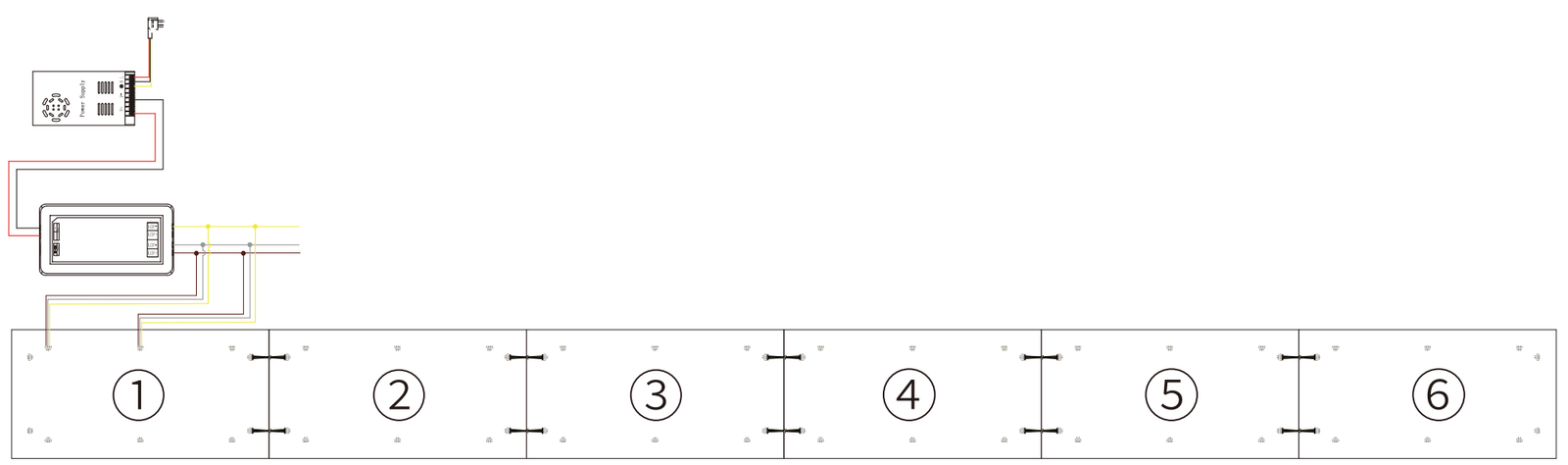 Tunable White Wiring Architecture