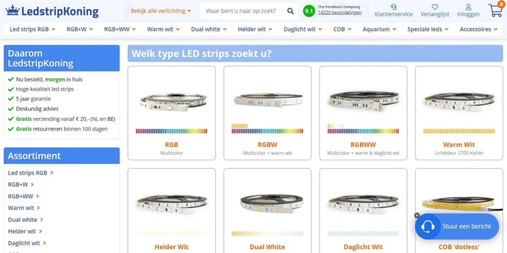 1. ledstripkoning