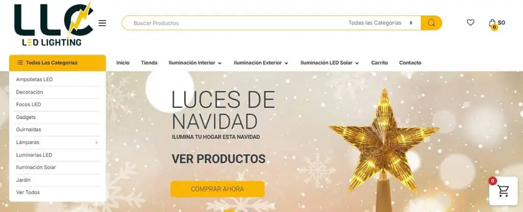 14. luces led chile