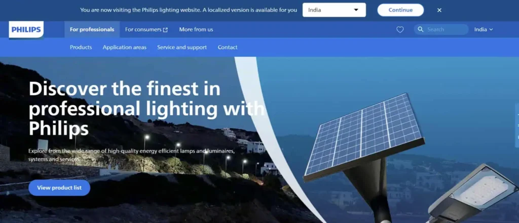 4. philips lighting india