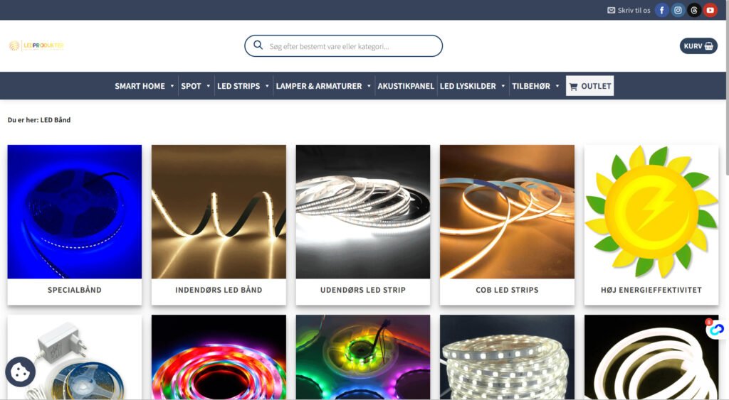 7. ledprodukter