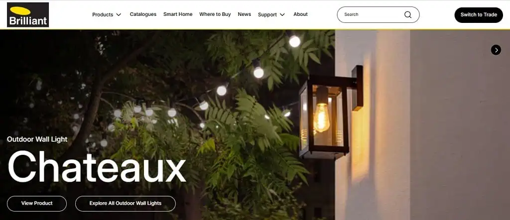 9. brilliant lighting