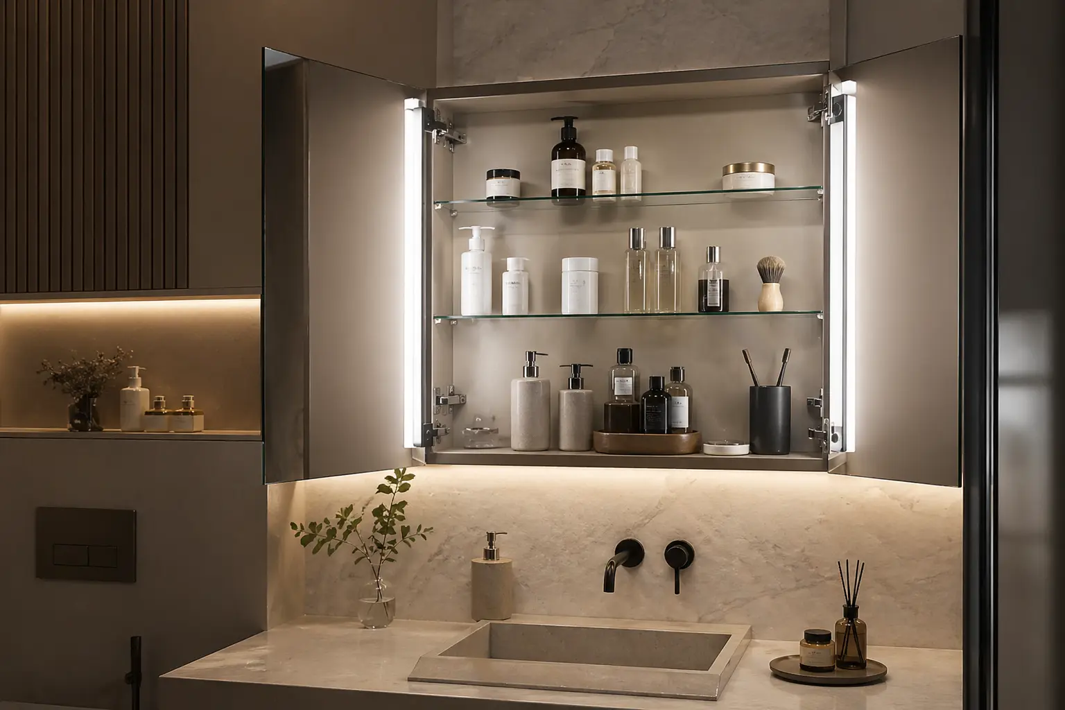 Bathroom Cabinet Lighting