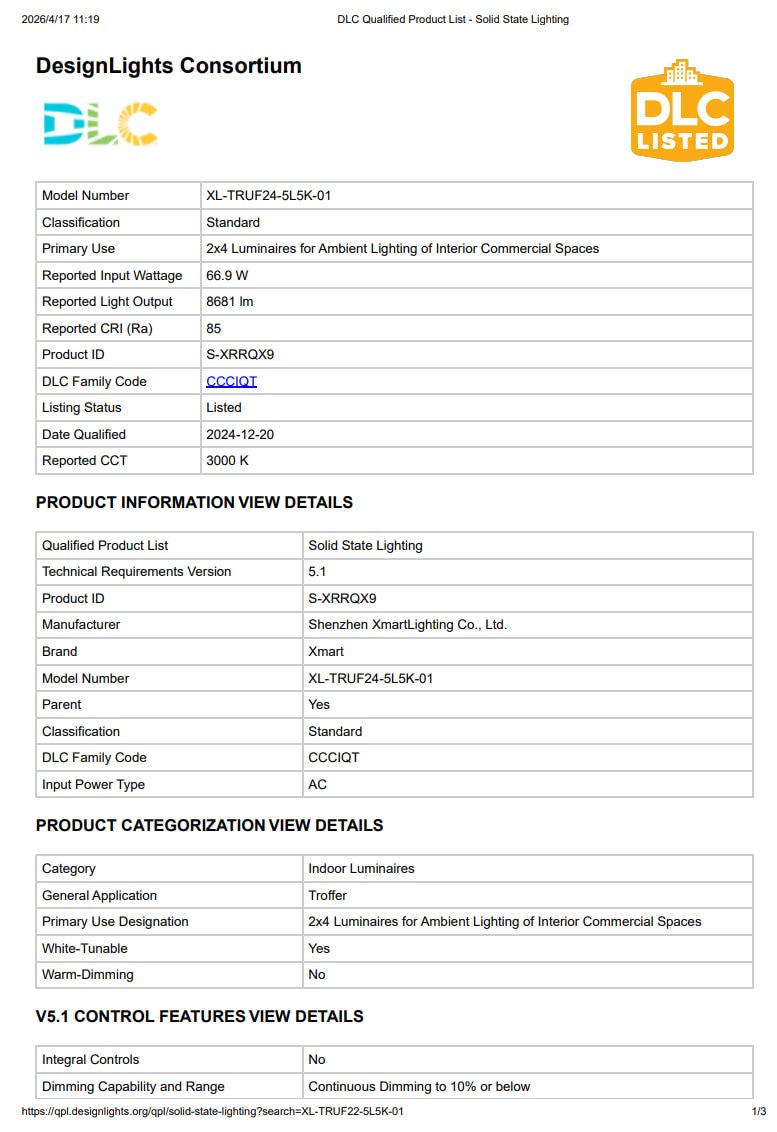 DLC 2x4 Certification