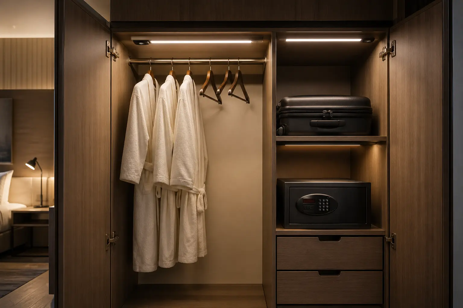 Hotel Wardrobe Lighting