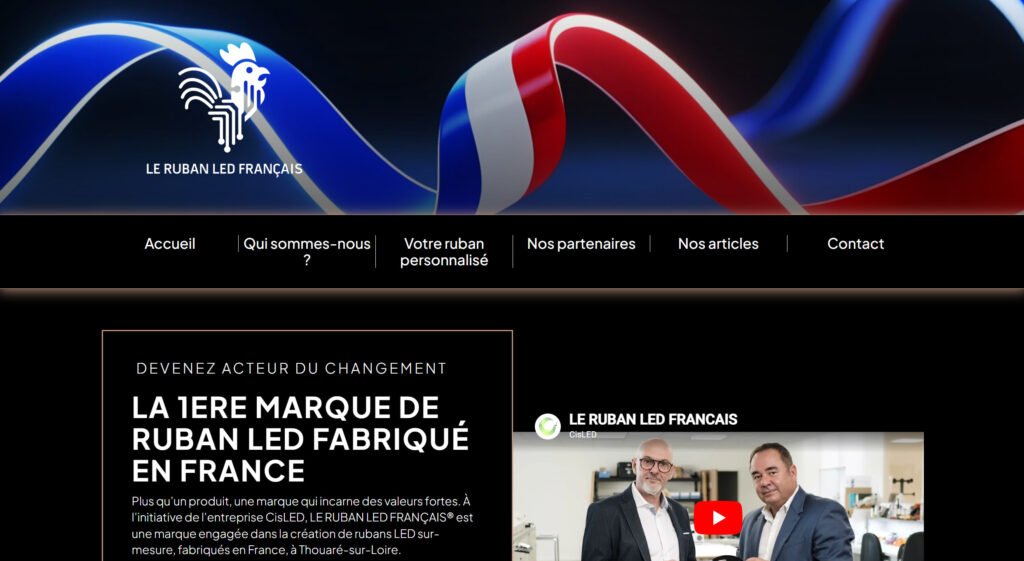 le ruban led français