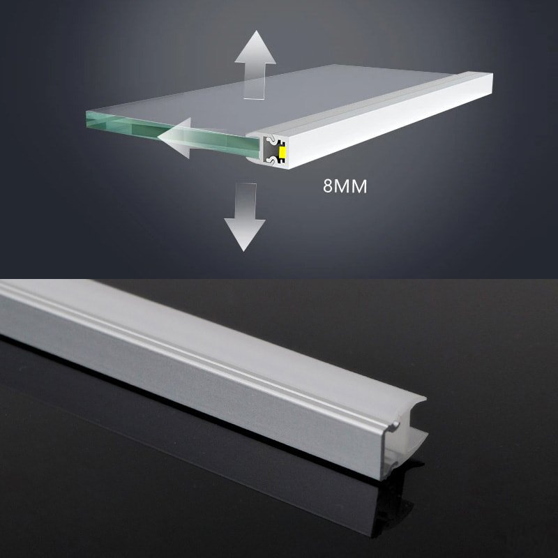 LED Glass Shelf Lights