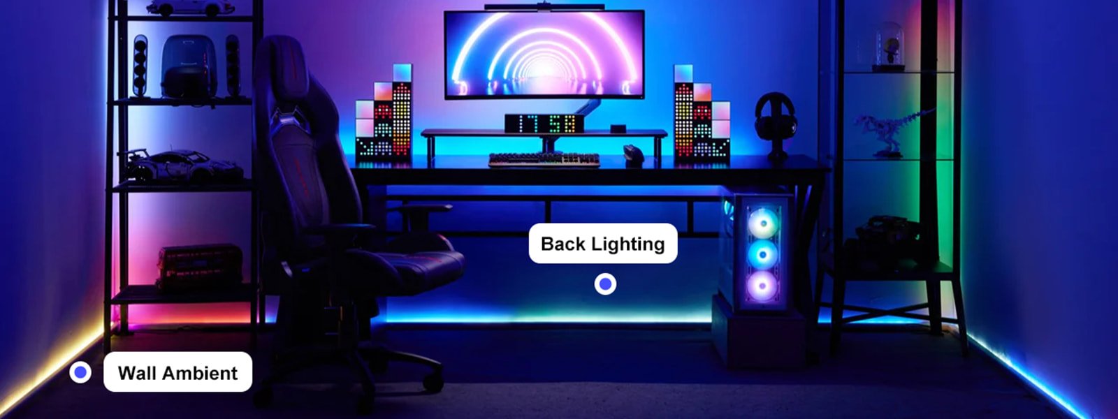 Gaming Room Lighting Overview