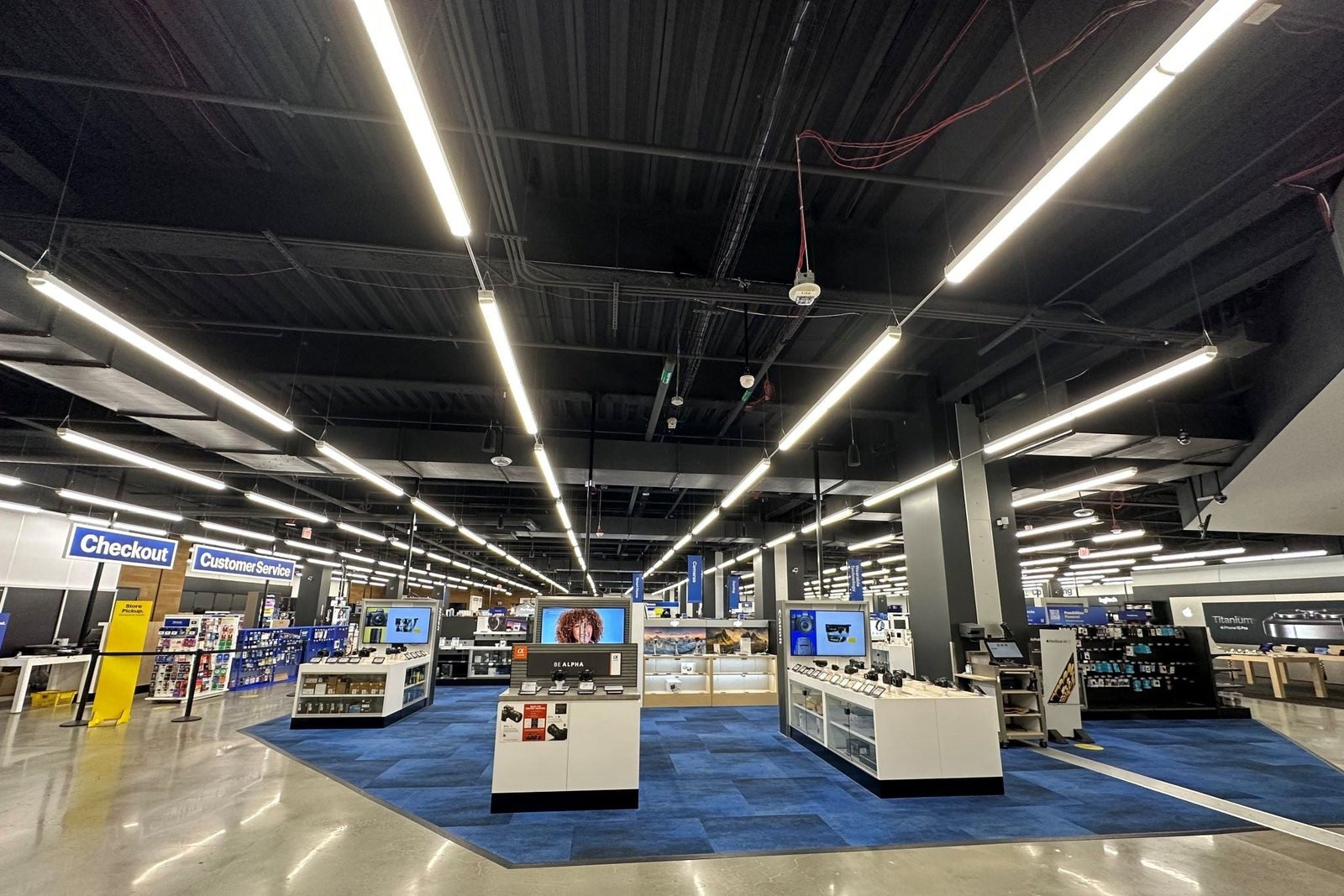 Commercial Space Background