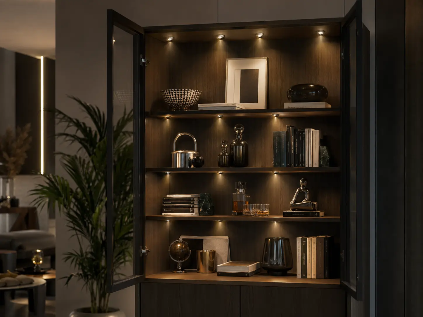 Smart Cabinet Lighting Scenes