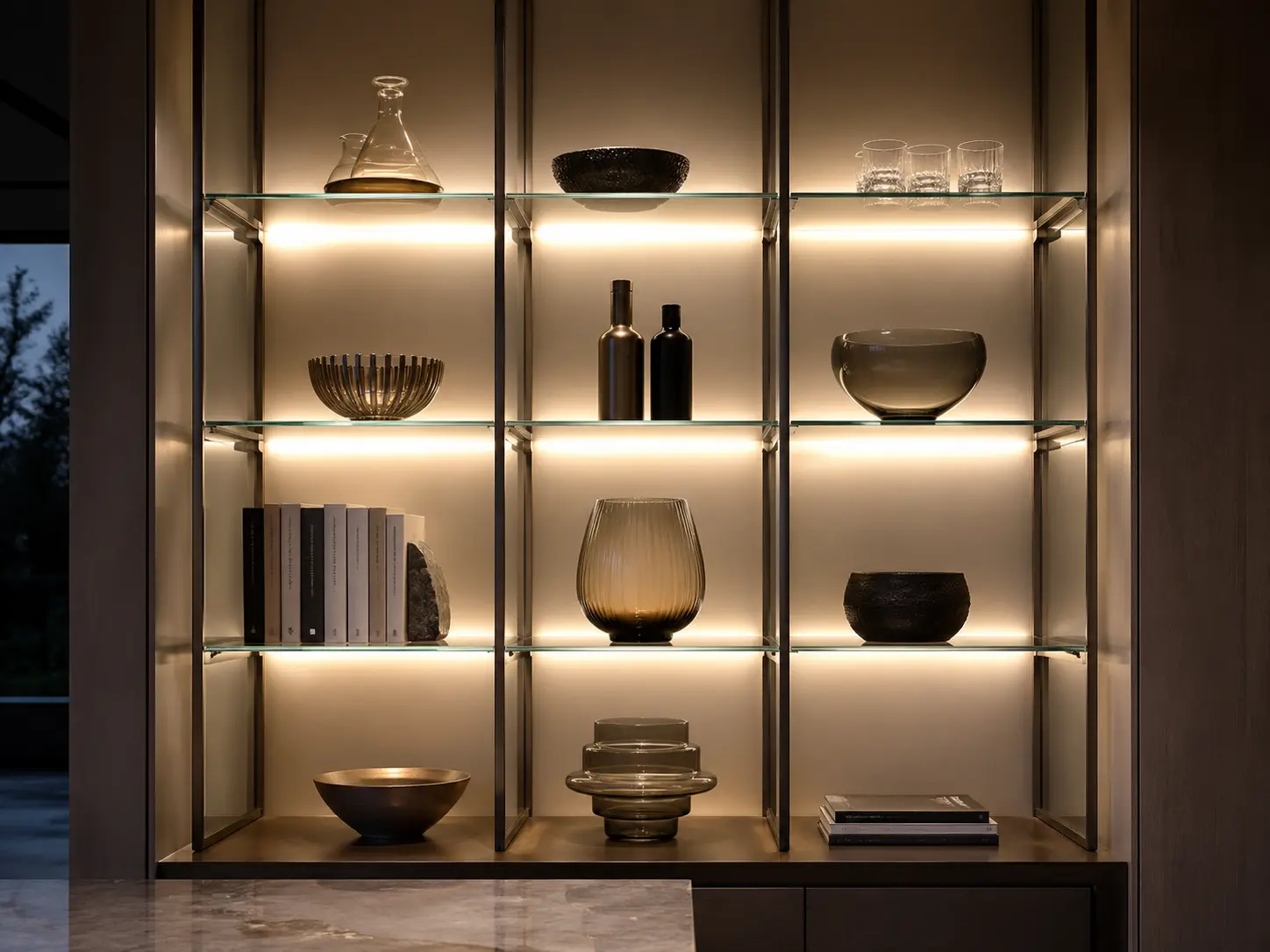 Upper and Lower Lighting