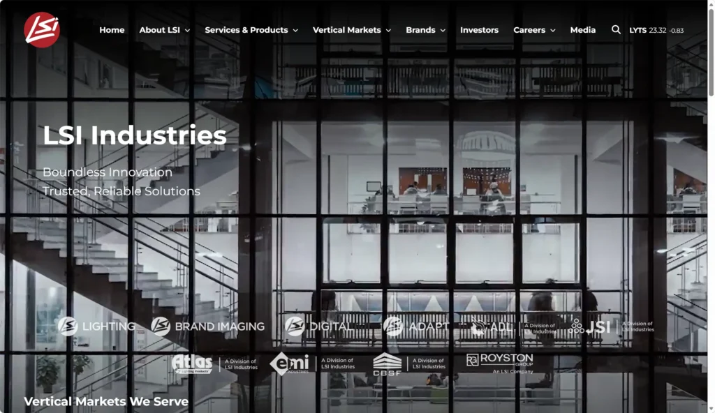13. lsi industries