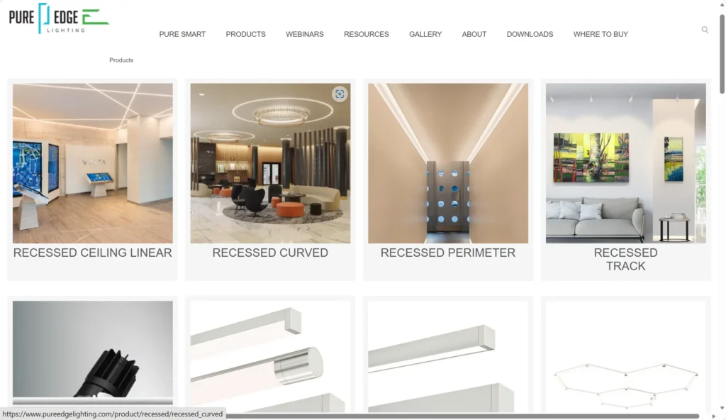 16. pureedge lighting