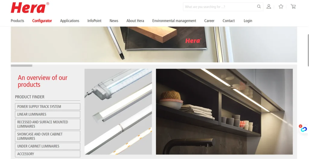 2. hera lighting