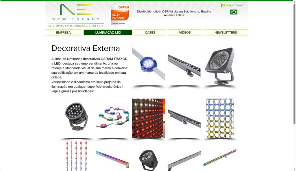 7. new energy iluminação led