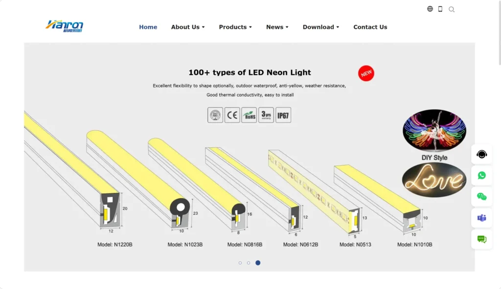 8. hanron lighting