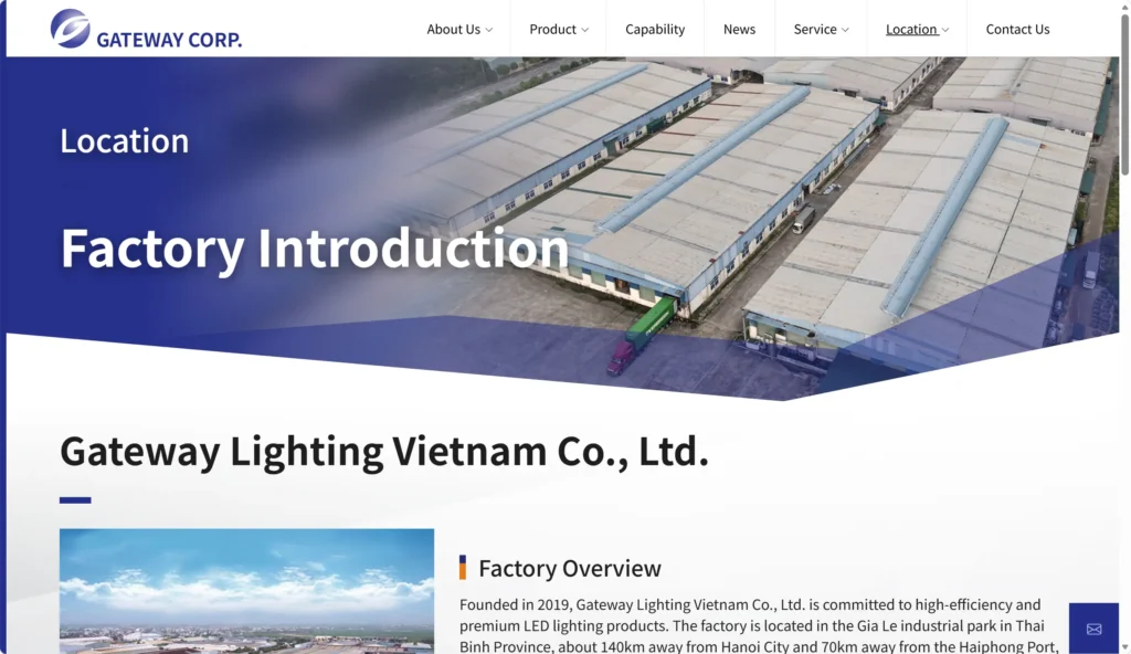 9. gateway lighting vietnam