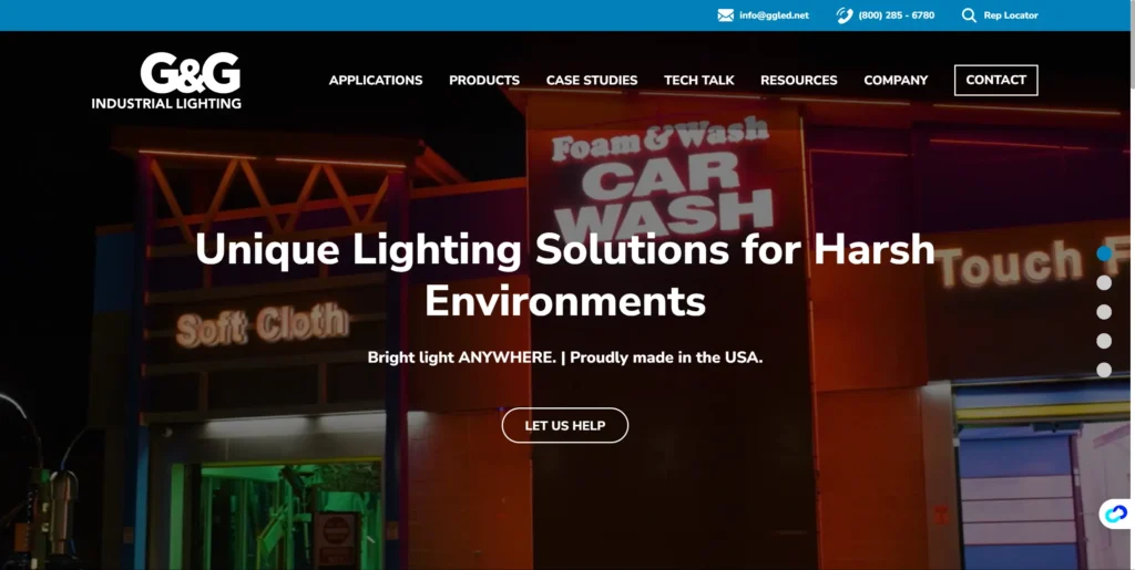 g&g industrial lighting