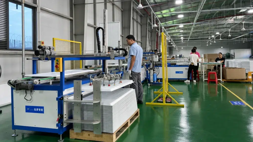 automated assembly for led backlit panel xmart lighting