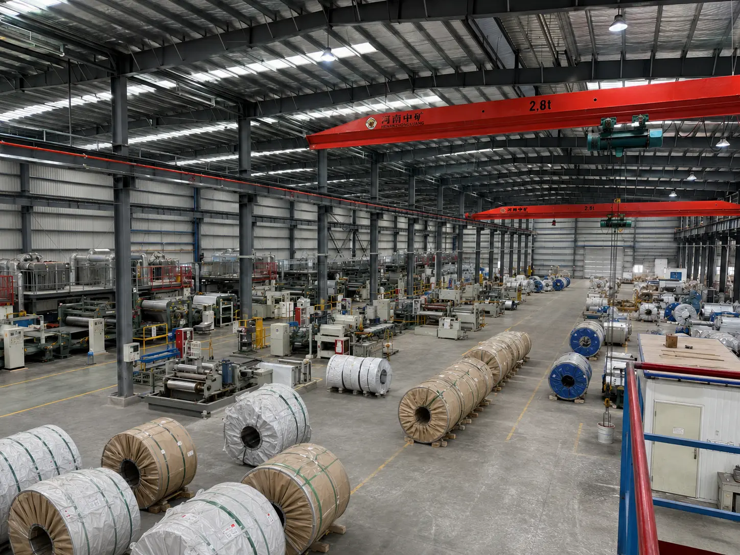 Metal materials factory and stamping production line in Jiangmen, Guangdong