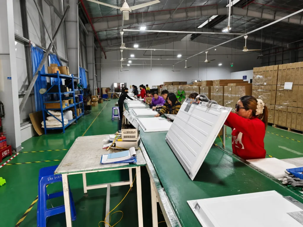 packaging line for led backlit panel xmart lighting