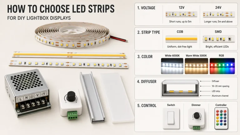 LED Strip Specification Builder: Create the Right Strip Specification for Your Lighting Project