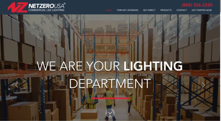 Where Are NET ZERO USA LED Flat Panels Manufactured?